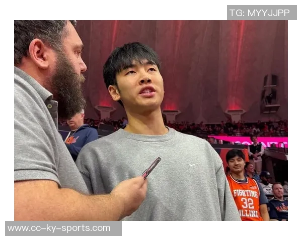 张博源谈伊利诺伊大学快攻风格与个人打球风格的高度契合 张博源谈伊利诺伊大学快攻风格与个人打球风格的高度契合